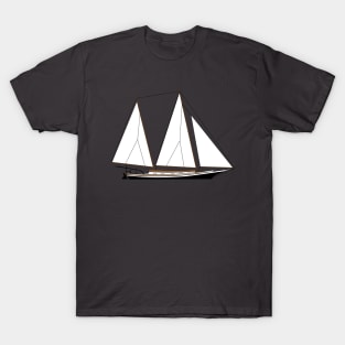 Bugeye Ketch Sailboat T-Shirt